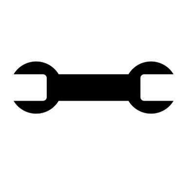 Settings icon vector tools Stock Illustration