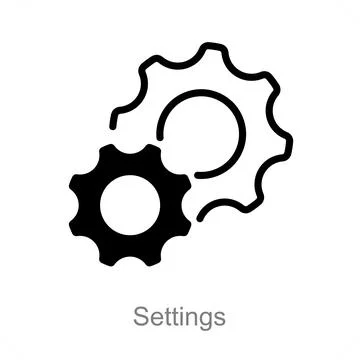 Settings Stock Illustration