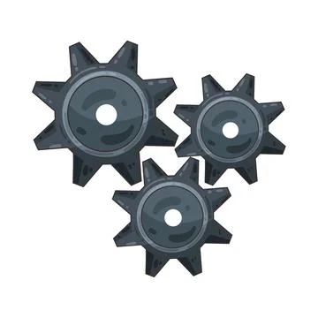 Settings illustration Stock Illustration