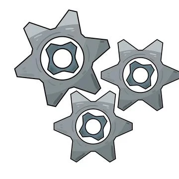 Settings illustration Stock Illustration