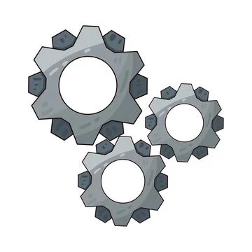 Settings illustration 스톡 일러스트