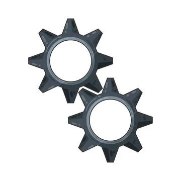 Settings illustration Stock Illustration