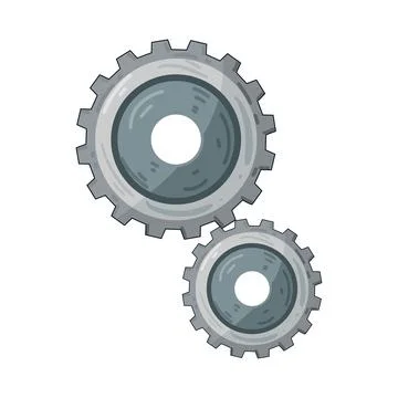 Settings illustration Stock Illustration