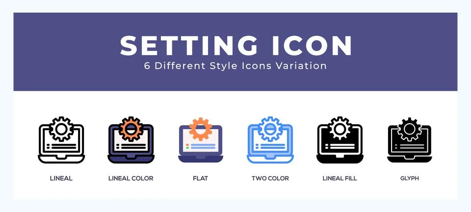 Settings symbol icon vector. symbol illustration Stock Illustration