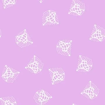 Settings vr space line vector seamless pattern Stock Illustration