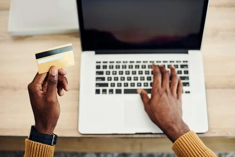 Settle all your payments with ease online Stock Photos