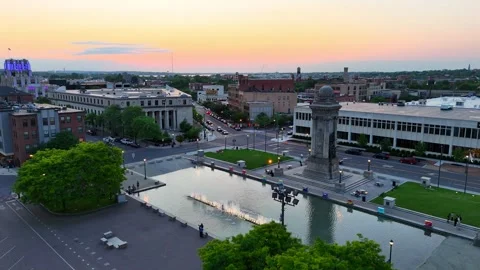 Settle In - Syracuse, NY Stockbeeldmateriaal 336465838