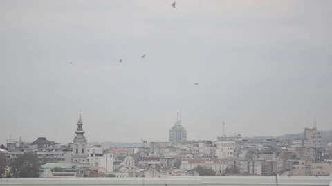Settlement in belgrade Stock Footage 85216574