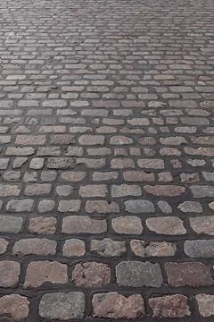 Setts pavement. Foto stock