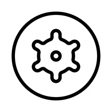 Setup icon design in filled and outlined style 스톡 일러스트