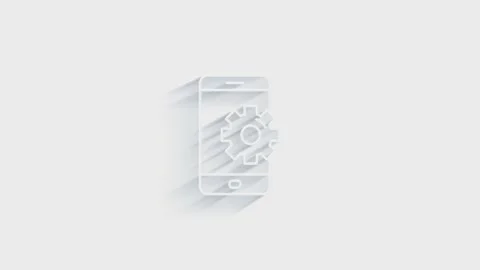 Setup icon isolated on white background. Accounting symbol. Business, education Видео 151524093