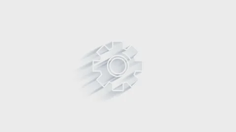 Setup icon isolated on white background. Accounting symbol. Business, education Stock Footage 151524153