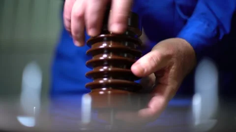 Setup insulator Stock-Footage 163463680