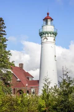 Seul Choix Pointe Lighthouse Stock Photos