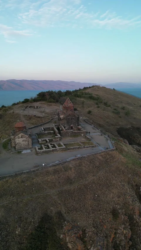 Sevan monastery Stock Footage 275897455