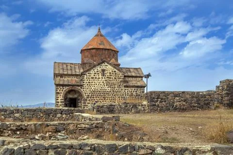 Sevanavank monastery, Armenia Sevanavank is a monastic complex located on ... Stock Photos