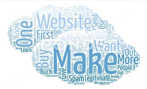 The seven deadly sins of business people Gluttony Word Cloud Concept Text Bac Stock Illustration
