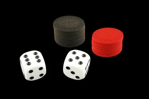 Seven eleven dice Stock Photos