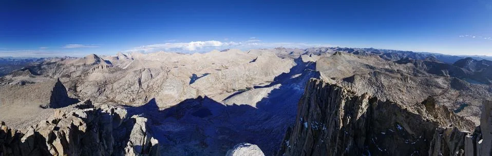 Seven gables summit panorama Stock Photos