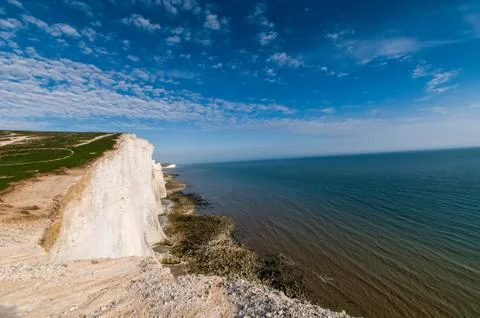 Seven sisters chalks Stock Photos