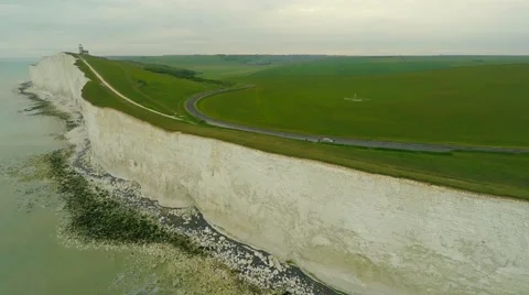 Seven Sisters cliffs 4K Stock Footage 50401854