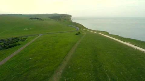 Seven Sisters cliffs 4K Stock Footage 50403479