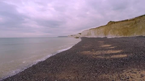 Seven Sisters cliffs 4K Stock Footage 50403579