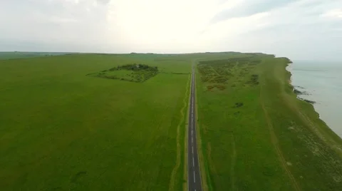 Seven Sisters cliffs 4K Stock Footage 50404191