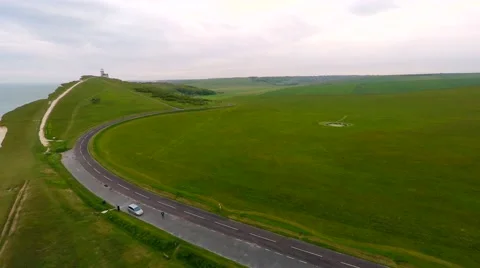 Seven Sisters cliffs 4K Stock Footage 50404947