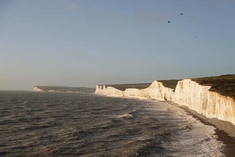 Seven Sisters Cliffs Stock Photos