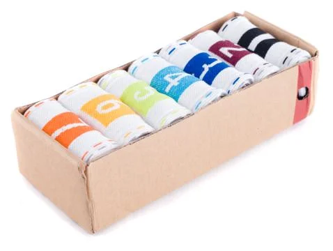 Seven socks 스톡 사진