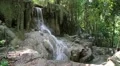 Seven-tiered Erawan Waterfall in Erawan National Park in western Thailand HD Footage