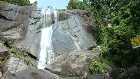 Seven Wells Waterfall Stock Footage