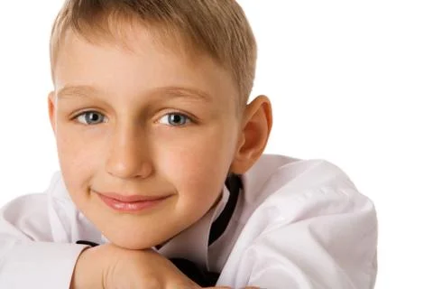 Seven years boy Stock Photos
