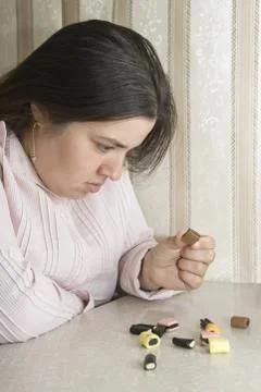 Seventh candy Stock Photos