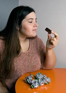 Seventh chocolate Stock Photos
