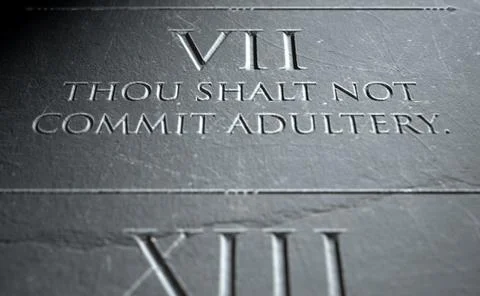 The Seventh Commandment Illustration