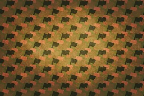 Seventies Decoration Background Stock-Illustration