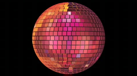 Seventies - Mirrorball Loop Stock Footage 62871