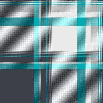 Seventies pattern fabric vector, 1970s seamless tartan plaid. Elementary te.. イラスト素材