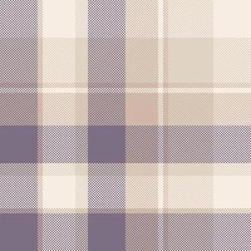 Seventies seamless pattern check, stage plaid vector texture. Volume fabric.. Stock Illustration