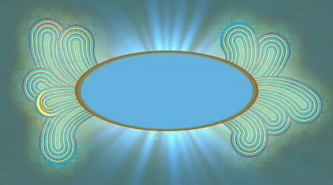 Seventies style background frame Stock Footage 449494