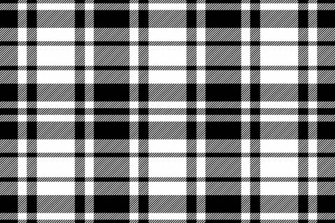Seventies vector background pattern, magazine check tartan fabric. Hippy se.. Stock Illustration