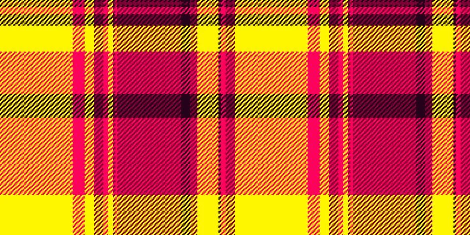 Seventies vector textile seamless, grid tartan pattern plaid. Flowing textu.. 스톡 일러스트