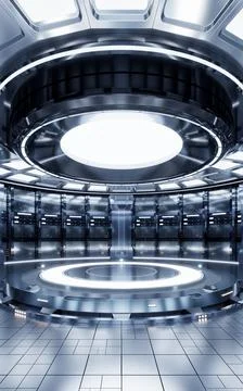 Sever racks and data center, big data and cloud computing concept, 3d rende.. Stock Illustration