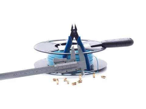 Several 3d tools Stock Photos