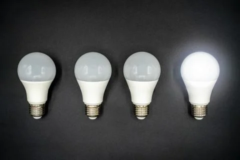 Several attempts, successful idea, creativity and innovation concept. Stock Photos