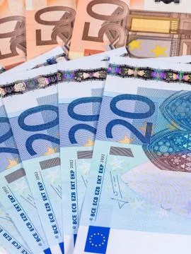 Several banknotes Stock Photos