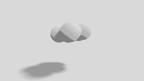 Several Blobs Round Soft Balls Melting Stock Footage 143931251