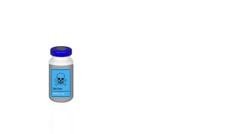 Several Bottles Of Coronavirus Vaccine Stock Footage 159083288